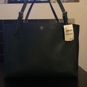 Tory Burch “Emerson” Buckle Tote